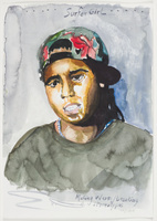 KT 2021 015
<br/>
Surfer girl. Making waves/breaking stereotypes
<br/>
<em>Jarram, Nour-Eddine (1956)</em>